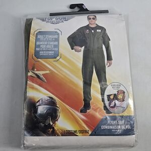 NEW Top Gun Maverick Flight Suit Costume Adult